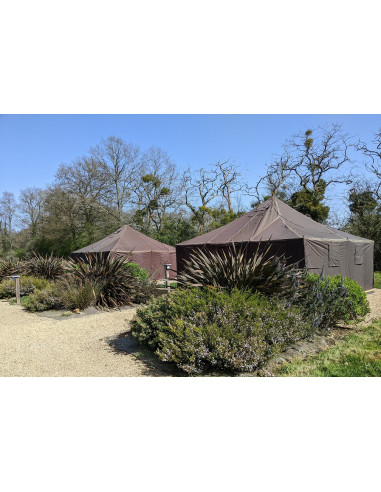Tente militaire neuve - 4,80m x 4,80m