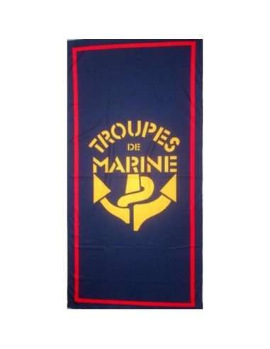 Serviette militaire troupe de marine