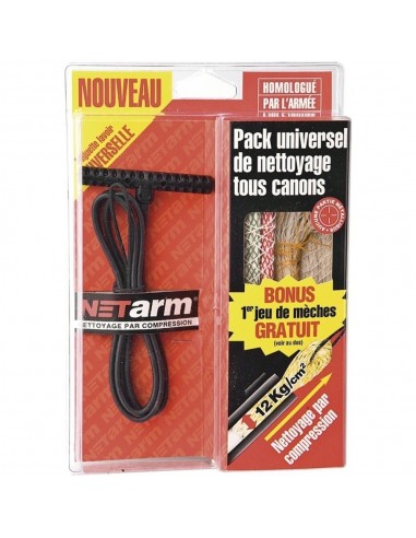 Kit universel nettoyage d'arme tout calibre