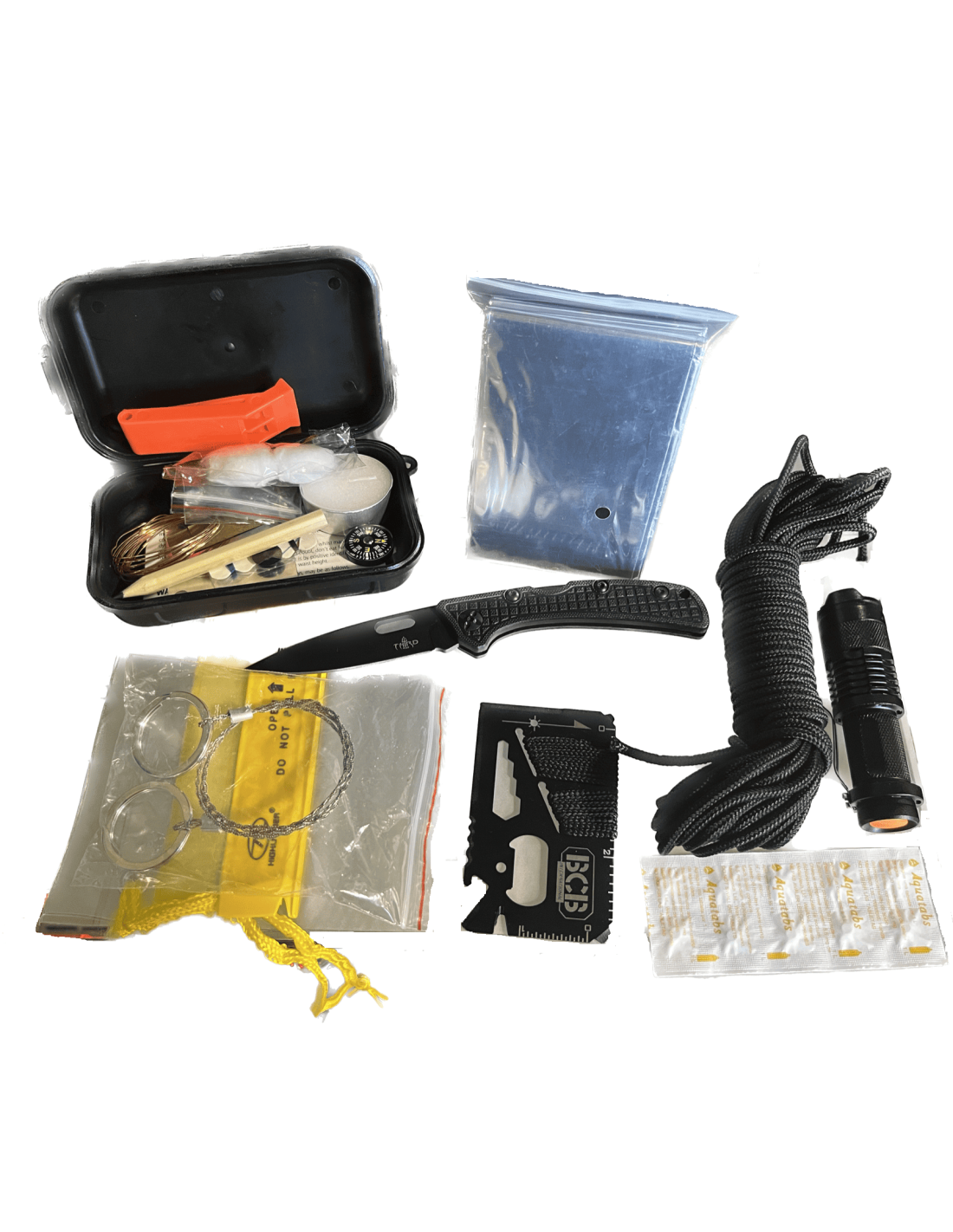 Kit de Survie Complet Randonnée Camping