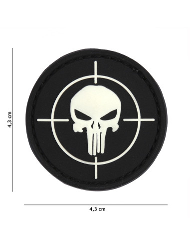 Patch 3D PVC Cible Punisher
