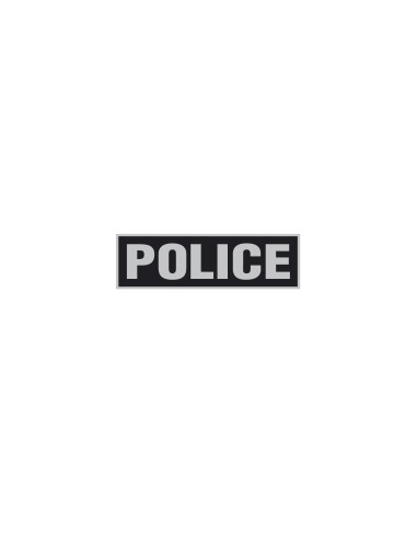 Bandeau réfléchissant Fond Noir - Police