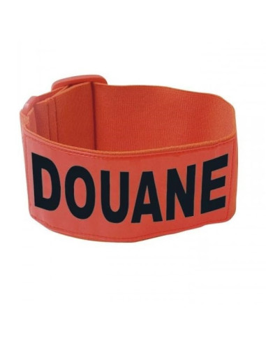 Brassard Orange Fluo Douane