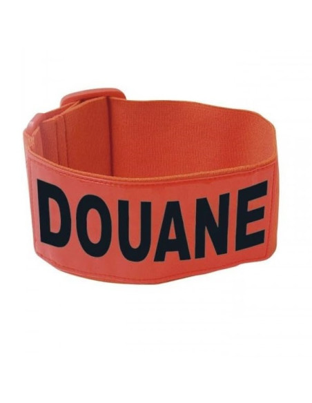 Brassard Orange Fluo Douane
