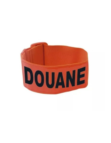 Brassard Orange Fluo Douane