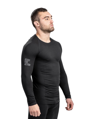 Technical Line - Vêtement 1ere peau thermo régulant Noir