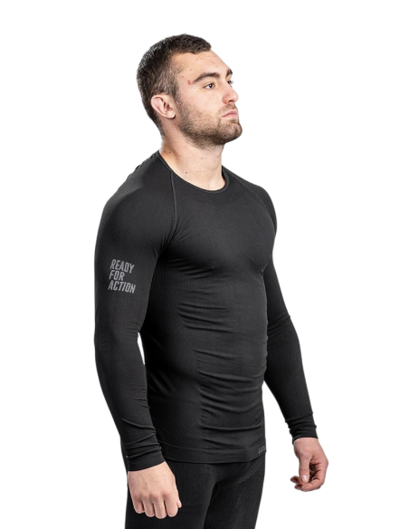 Technical Line - Vêtement 1ere peau thermo régulant Noir