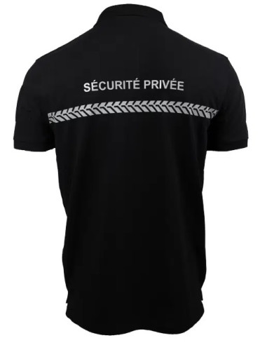 Polo manches courtes Sécurité Privée...