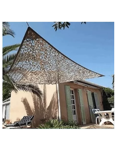 Filet de camouflage triangulaire 80%...