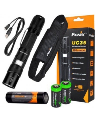 Lampe Fenix UC35 - 1000 Lumens rechargeable USB