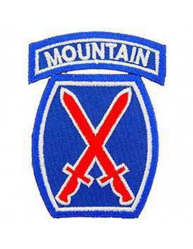 Patch US- 10ème division- Mountain