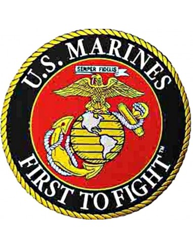 Patch US Marines First to fight - 25 cm