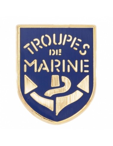 Pin's de col militaire troupe de marine