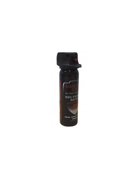 Aerosol de defense anti agression mousse poivre rouge 100ml a poignee  incapacitant neutralisant