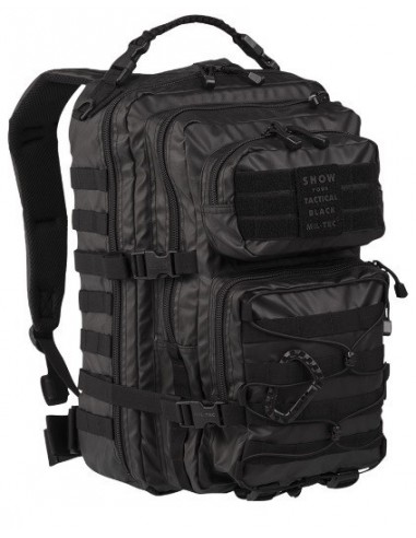 Sac Militaire Pack US Tactical Black Imperméable