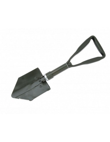 Pelle-pioche pliable vert od