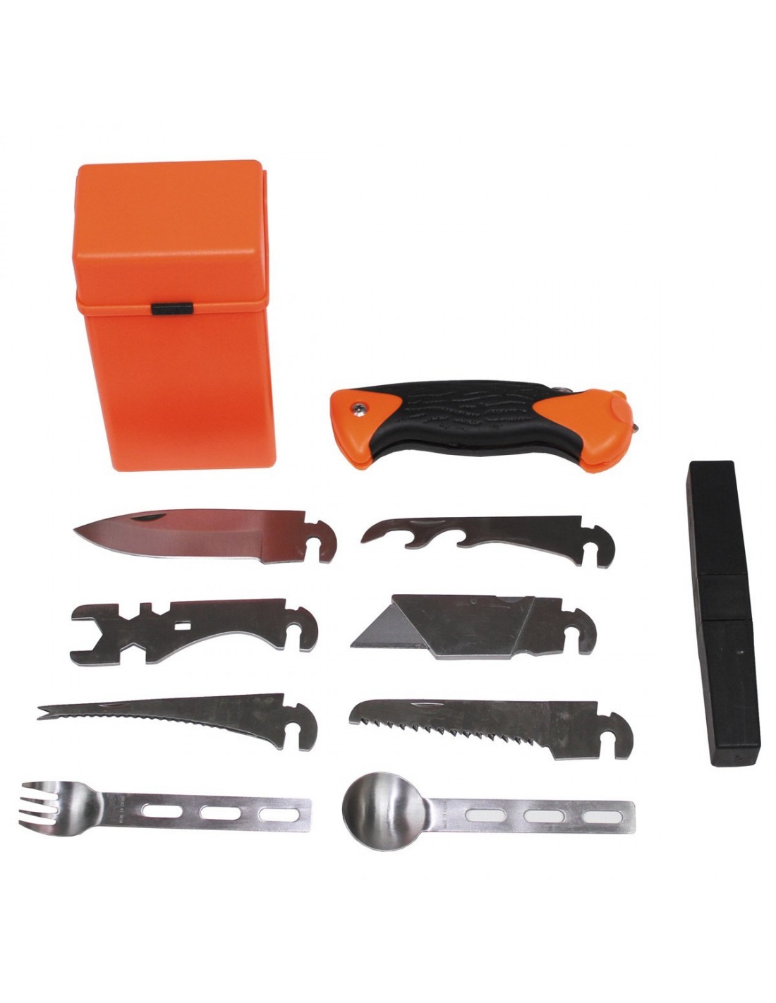 Couteau multifonction - Kit de survie 27 pièces