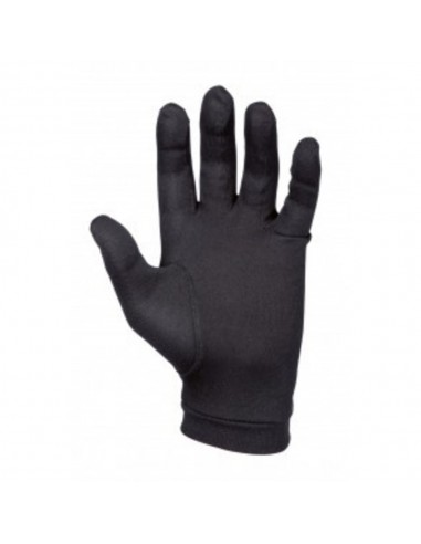 Sous gants en Soie noir - Gants & mitaines