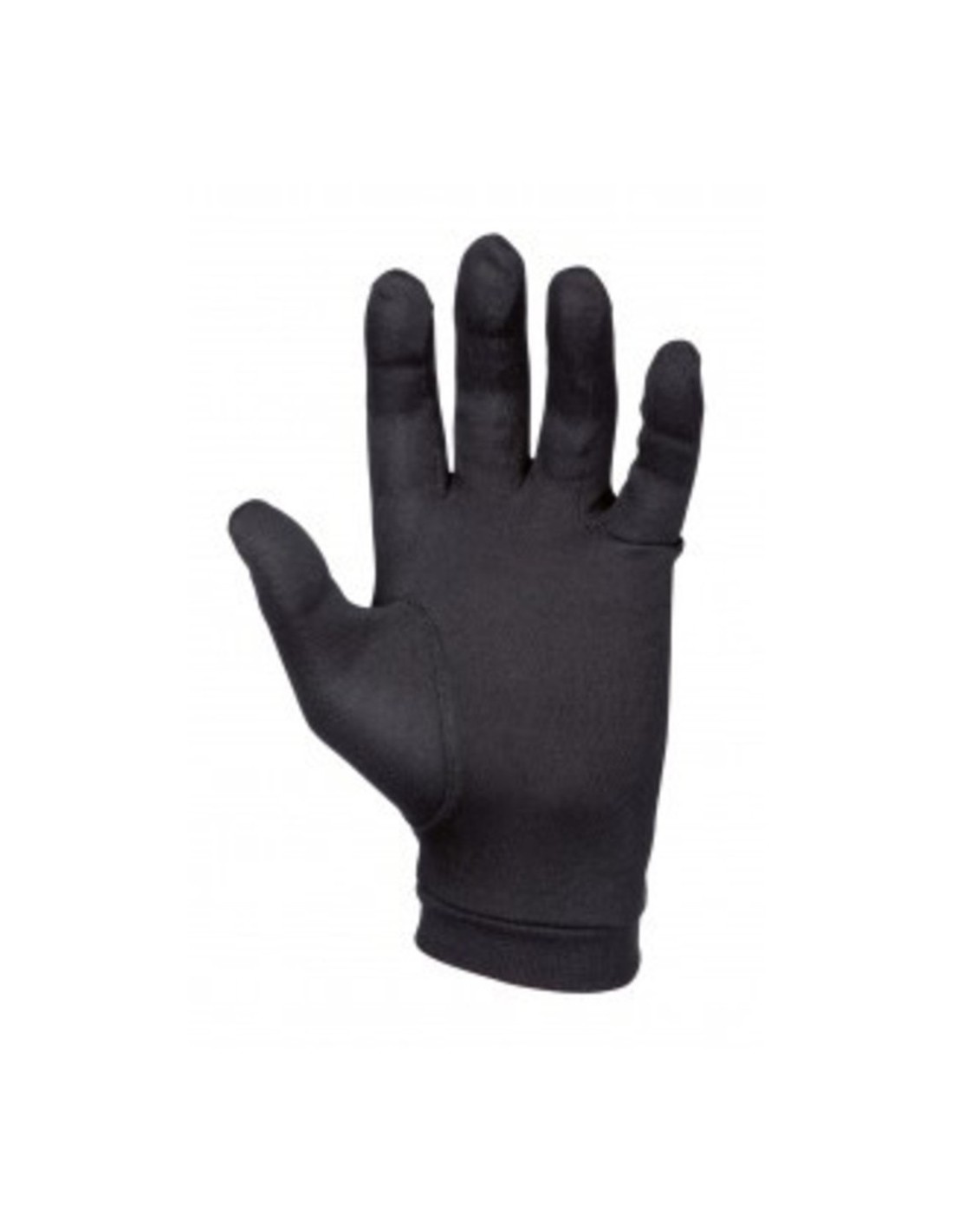 Sous gants en Soie noir - Gants & mitaines