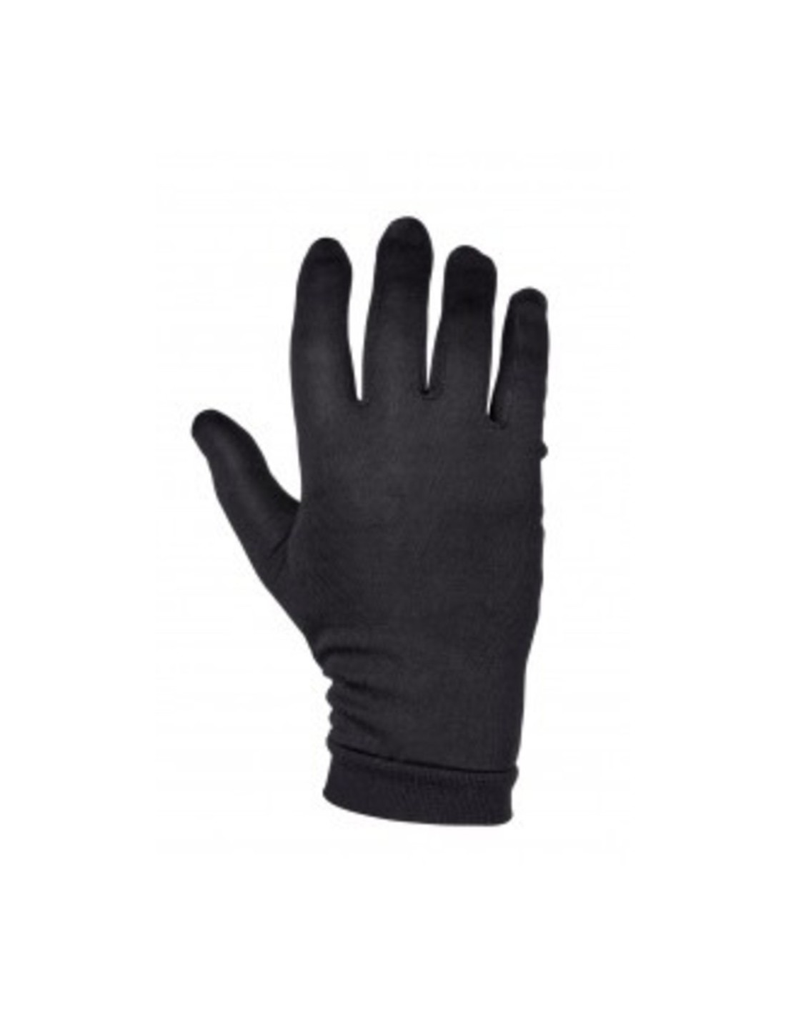 Sous gants en Soie noir - Gants & mitaines