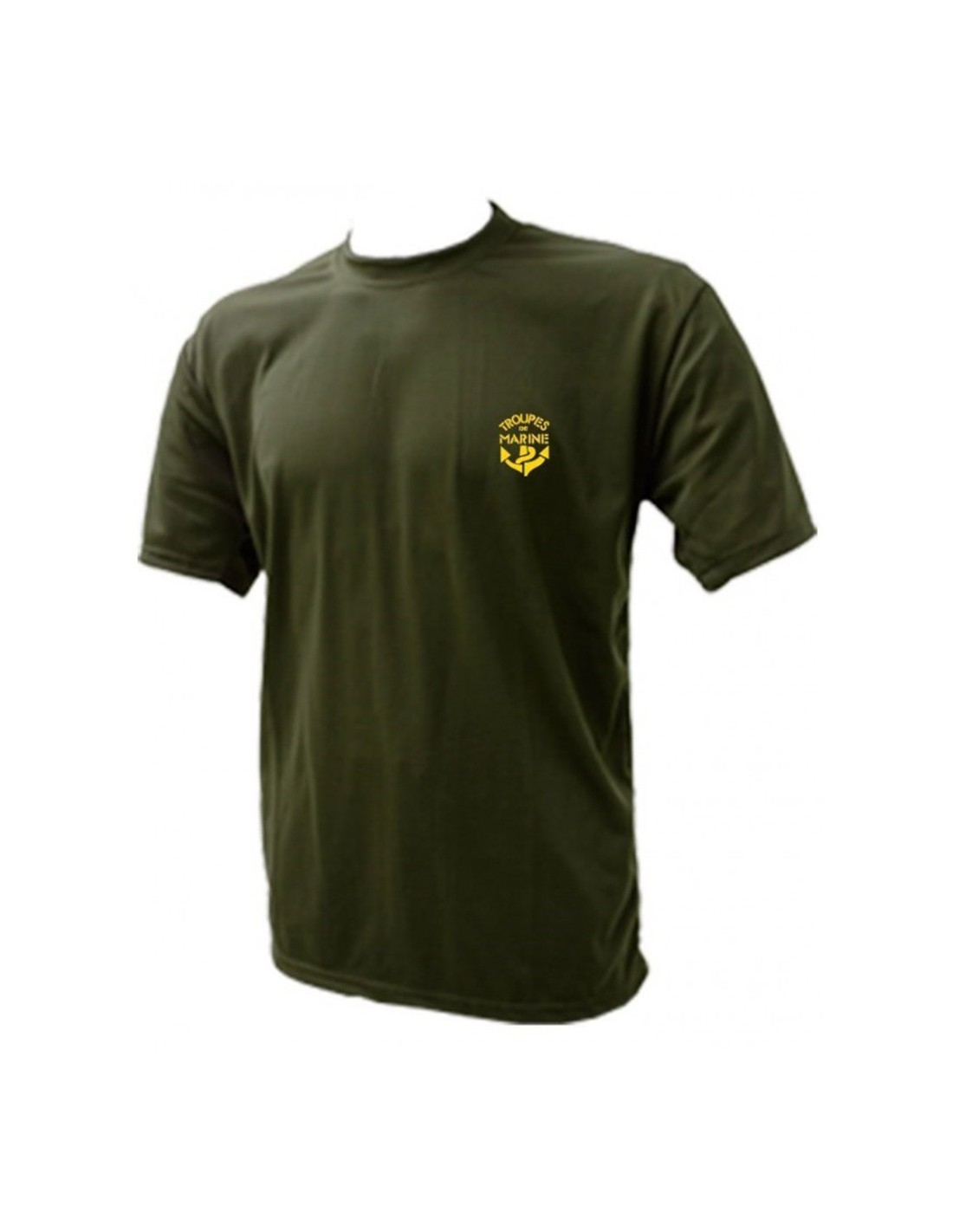 Tee shirt Troupes de Marine Kaki Tee shirt et D bardeurs V tements
