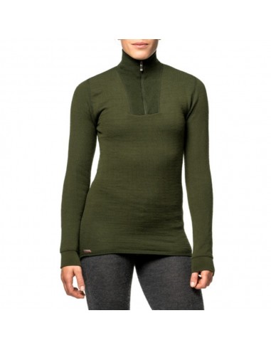 Polo zippé Ullfrotte 400g Woolpower