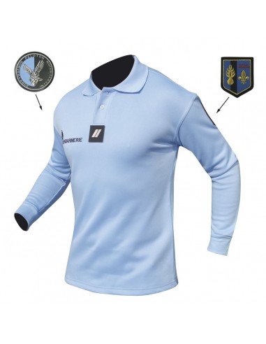 Polo Gendarmerie Manches Longues
