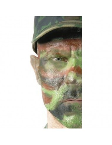 Tube de crème camouflage militaire