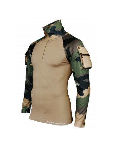 Chemise de combat UBAS - Camouflage Centre Europe - SUMMIT OUTDOOR