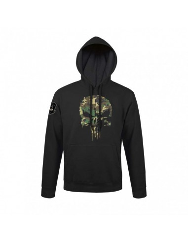 Sweat-shirt PUNISHER WOODLAND Noir