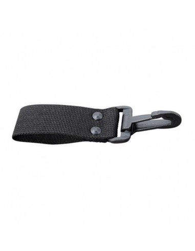 Porte mousqueton noir