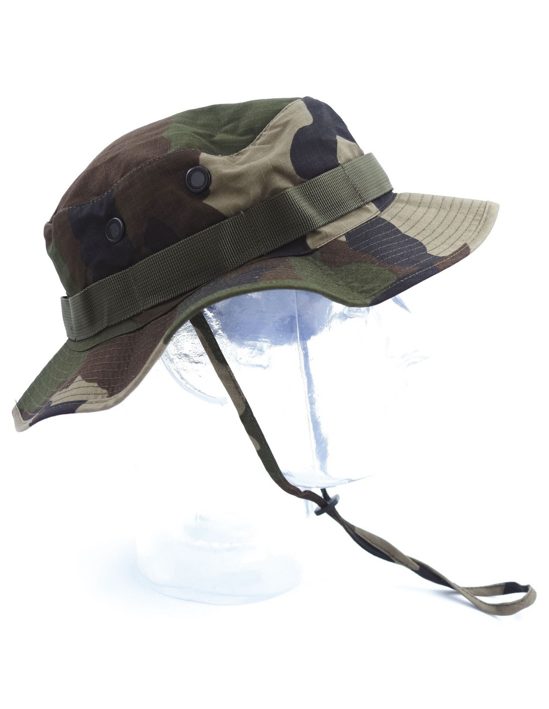 Chapeau jungle militaire camouflage - Bonnets, Cagoules & Chapeaux de  brousse