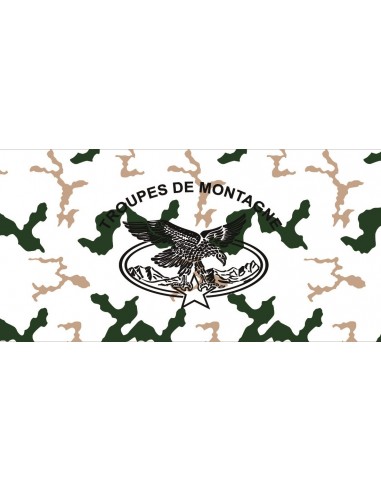 Serviette militaire troupes de montagne [TOUNDRA]