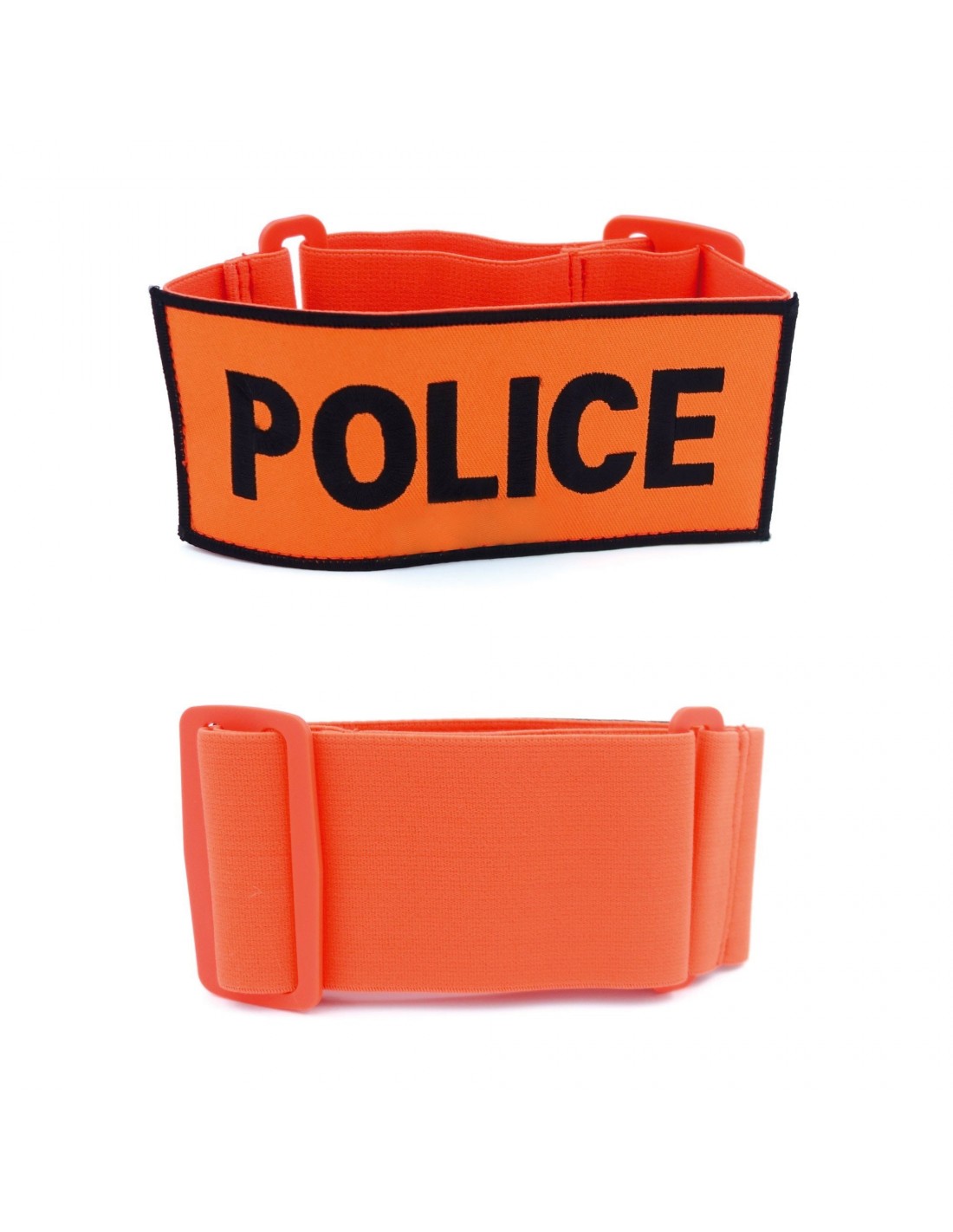 Brassard Police Orange - Equipement Professionnel