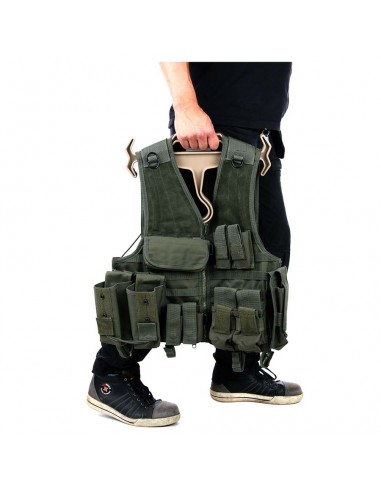 Gilet Pare-balles Tactique - Porte-plaques ANTI-AK47