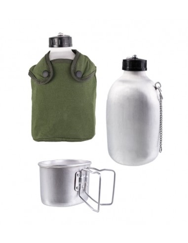 Gourde Aluminium M1951 avec Quart -...