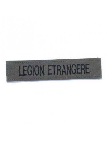 Bande patronymique LÉGION ÉTRANGÈRE - Equipement militaire