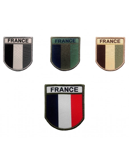 Logo France sous forme d'écusson Stock Illustration