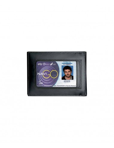 Porte-cartes Vertical 2 volets