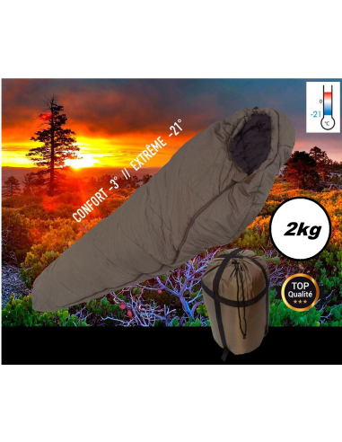 Sac de couchage sales militaire opex grand froid