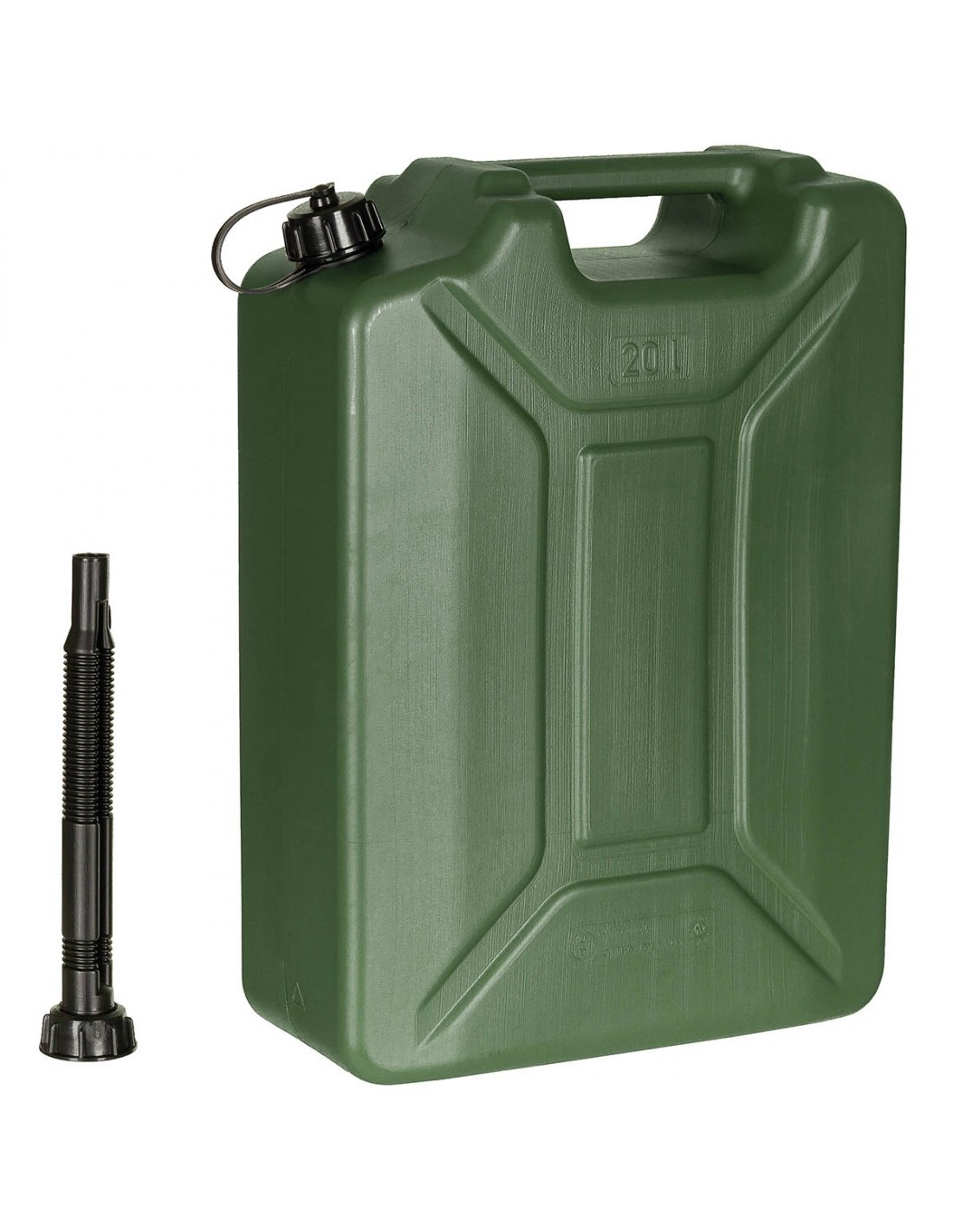 Jerrycan essence 20 litres avec ligne de visibilité Jerrycan essenc