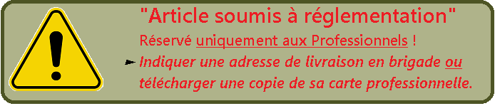 Article soumis à règlementation