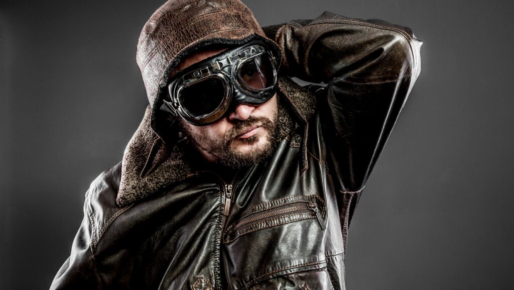 un blouson aviateur