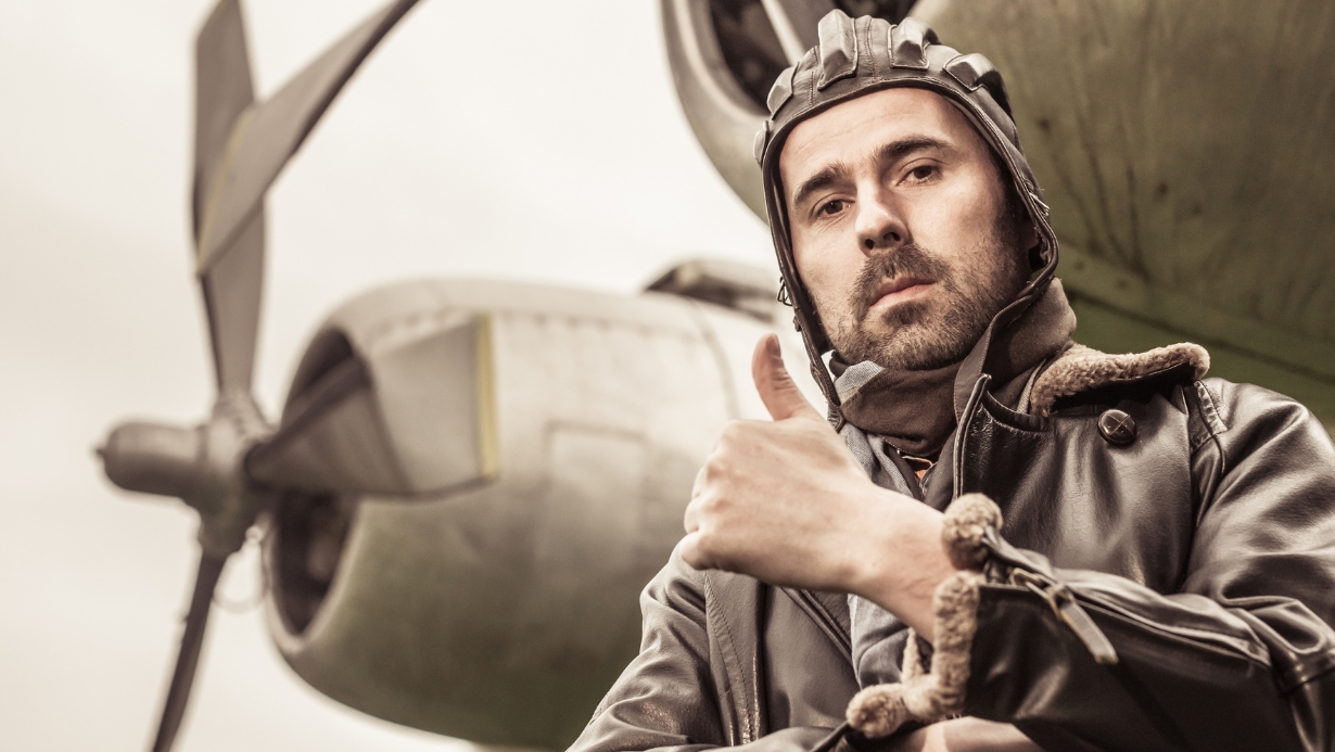 un blouson aviateur
